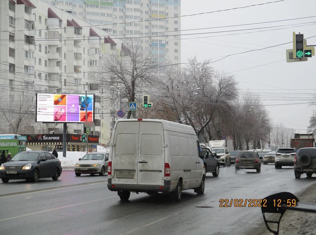 Фотография рекламного носителя, тип: Билборд 3x6, адрес: Авроры ул. Х Дыбенко ул., д.16а, Самара, Самарская область, Россия. Сторона Б1-Б10 №542706