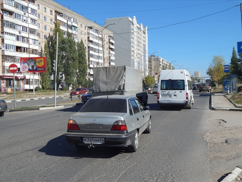 Фотография рекламного носителя, тип: Билборд 3x6, адрес: Тархова ул. Х Уфимцева ул., д.2, Саратов, Саратовская область, Россия. Сторона Б №819231