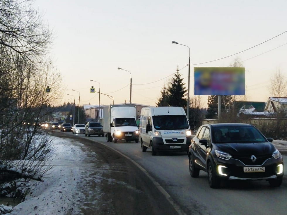 Фотография рекламного носителя, тип: Билборд 3x6, адрес: Пятницкое ш., 34 650м, Солнечногорск, Московская область, Россия. Сторона А №1014670