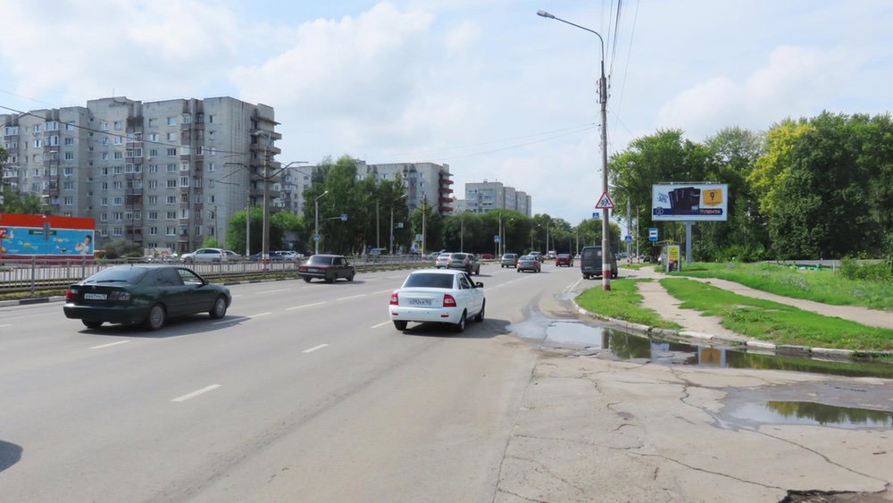 Фотография рекламного носителя, тип: Билборд 3x6, адрес: Октябрьская ул., д.59, Ульяновск, Ульяновская область, Россия. Сторона A №690110