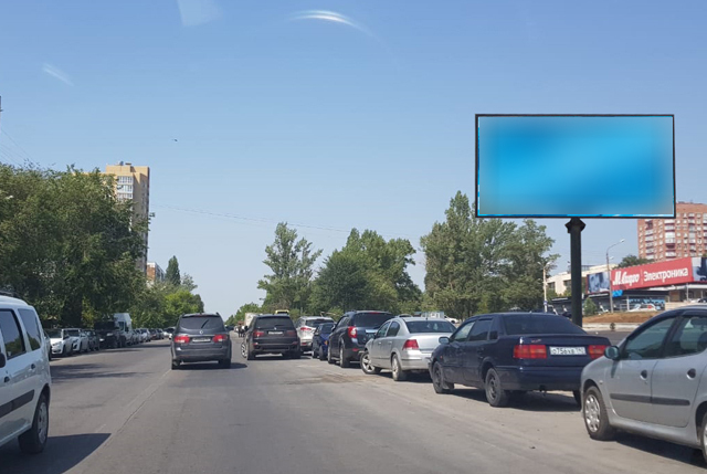 Фотография рекламного носителя, тип: Билборд 3x6, адрес: Комарова б-р., д.13, Ростов-на-Дону, Ростовская область, Россия. Сторона А №1060682