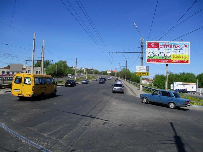 Фотография рекламного носителя, тип: Билборд 3x6, адрес: Энгельса ул., д.106, Курск, Курская область, Россия. Сторона А1-А3 №607748