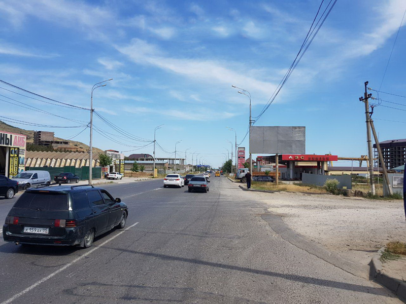 Фотография рекламного носителя, тип: Билборд 3x6, адрес: А.Султана ул., у поста, Махачкала, Республика Дагестан, Россия. Сторона А1 №779060