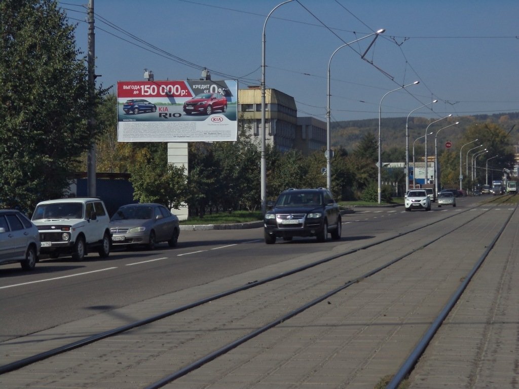 Фотография рекламного носителя, тип: Билборд 3x6, адрес: Орджоникидзе ул., д.12, Новокузнецк, Кемеровская область, Россия. Сторона В №671842