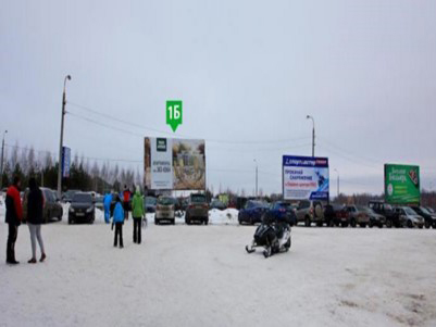 Фотография рекламного носителя, тип: Билборд 3x6, адрес: Шуколово д., горнолыжный курорт Шуколово, поз.1, Московская область, Россия. Сторона Б №543852