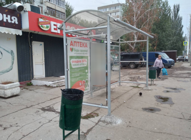 Фотография рекламного носителя, тип: Остановка 1.8x1.2, адрес: Димитрова ул., д. 93 - Приволжский мкрн., Самара, Самарская область, Россия. Сторона В2 №1079497