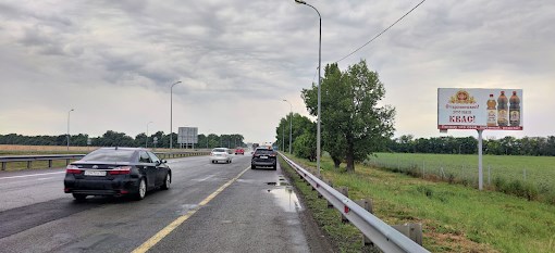 Фотография рекламного носителя, тип: Билборд 3x6, адрес: М-4 "Дон" а/д, 1197 470м, Краснодар, Краснодарский край, Россия. Сторона А №704232