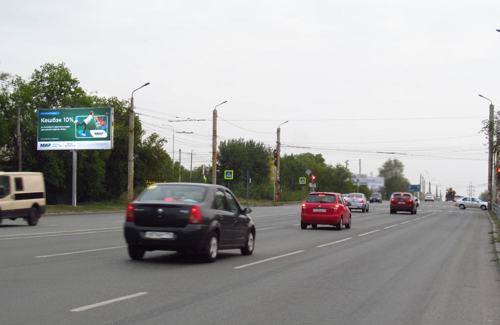 Фотография рекламного носителя, тип: Билборд 3x6, адрес: Блюхера ул., д.111Х Днепропетровская ул., Челябинск, Челябинская область, Россия. Сторона B №392221