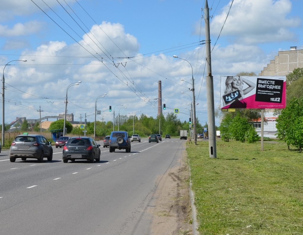 Фотография рекламного носителя, тип: Билборд 3x6, адрес: Революции пр-т., д.36, Рыбинск, Ярославская область, Россия. Сторона А №576618