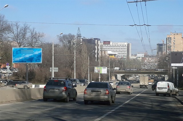 Фотография рекламного носителя, тип: Билборд 3x6, адрес: Нагибина пр-т. Х Нансена ул., д.130, Ростов-на-Дону, Ростовская область, Россия. Сторона Б1-Б3 №781785