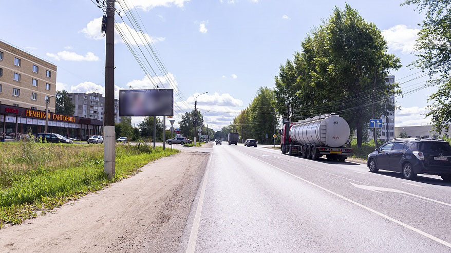 Фотография рекламного носителя, тип: Билборд 3x6, адрес: Московское ш., авторынок, Тверь, Тверская область, Россия. Сторона Б №952481