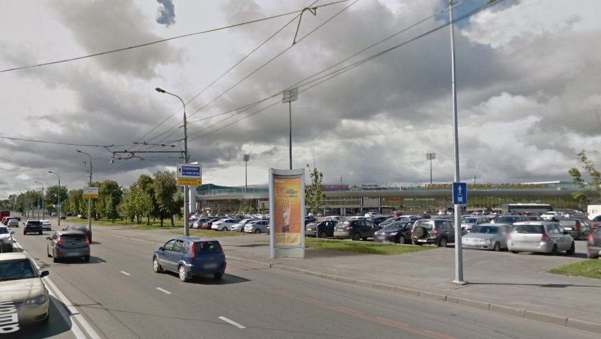 Фотография рекламного носителя, тип: Пиллар 3x1.4, адрес: Ташаяк г., от Тысячелетия пл., к Московская ул., Казань, Республика Татарстан, Россия. Сторона A №686012