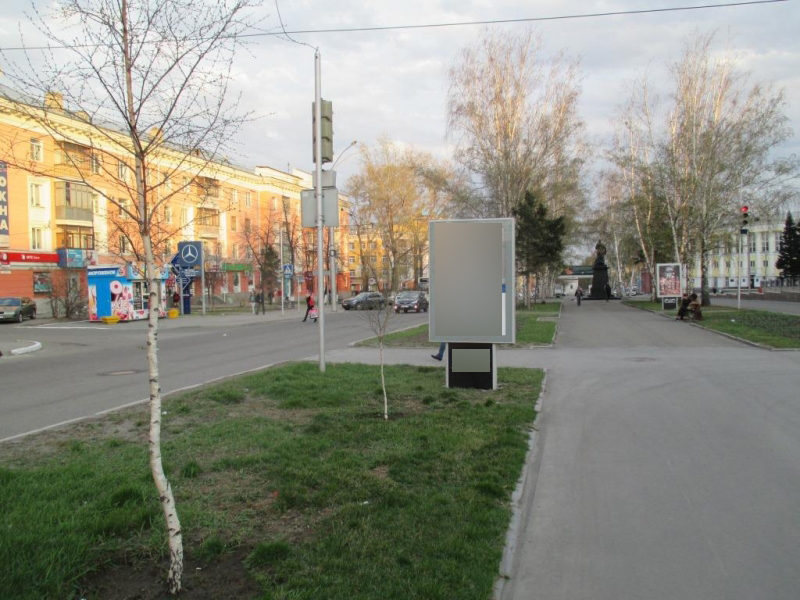 Фотография рекламного носителя, тип: Ситиформат 1.8x1.2, адрес: Ленина пр-т., д.28, Барнаул, Алтайский край, Россия. Сторона В №498156