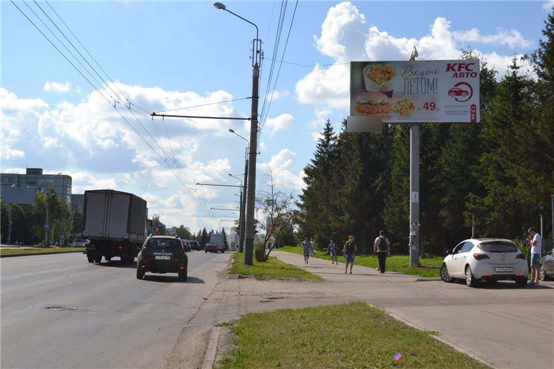 Фотография рекламного носителя, тип: Билборд 3x6, адрес: Строителей пр-т., д.7, Пенза, Пензенская область, Россия. Сторона А №741456
