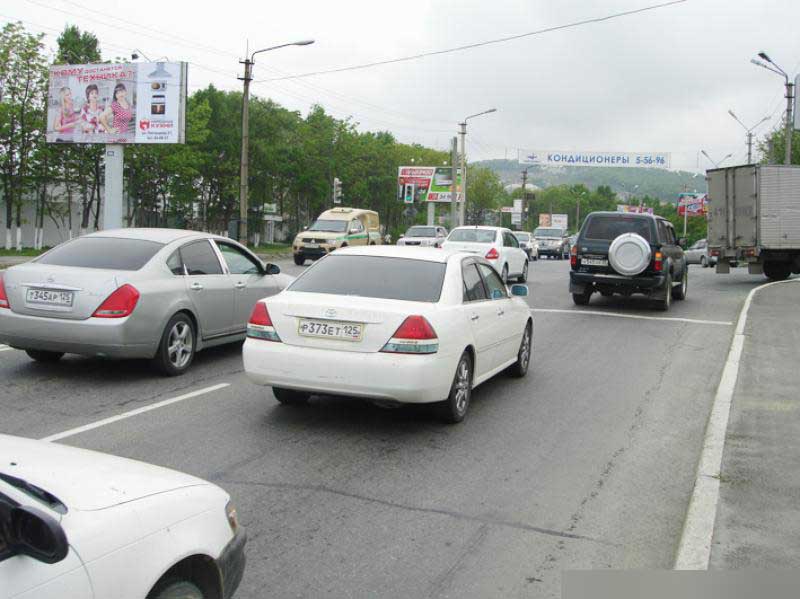 Фотография рекламного носителя, тип: Билборд 3x6, адрес: Постышева ул., д.2, Находка, Приморский край, Россия. Сторона Б №407398