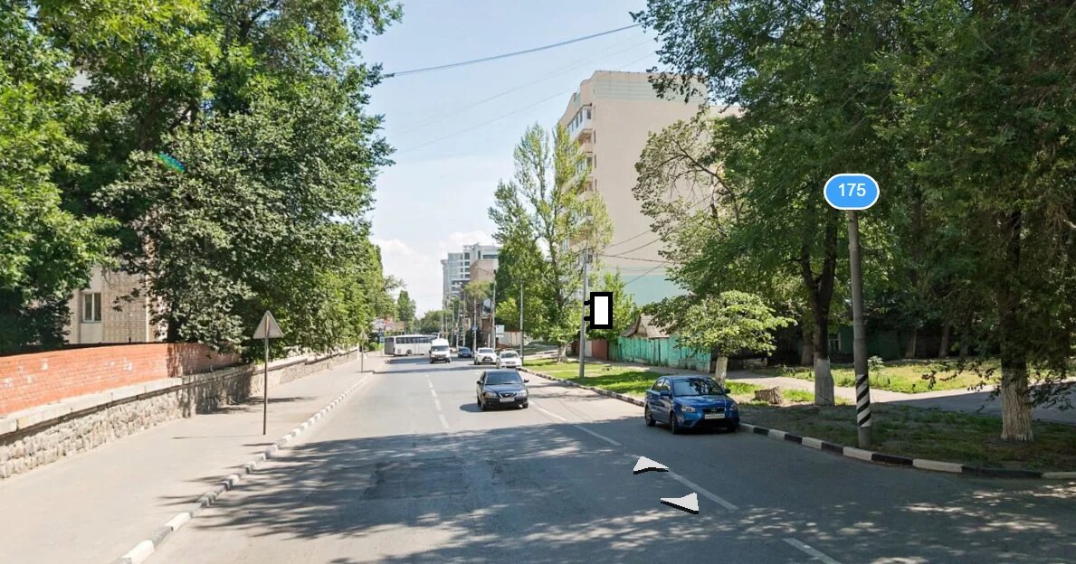 Фотография рекламного носителя, тип: Панель-кронштейн, адрес: Рабочая ул., д.177, Саратов, Саратовская область, Россия. Сторона А №834765