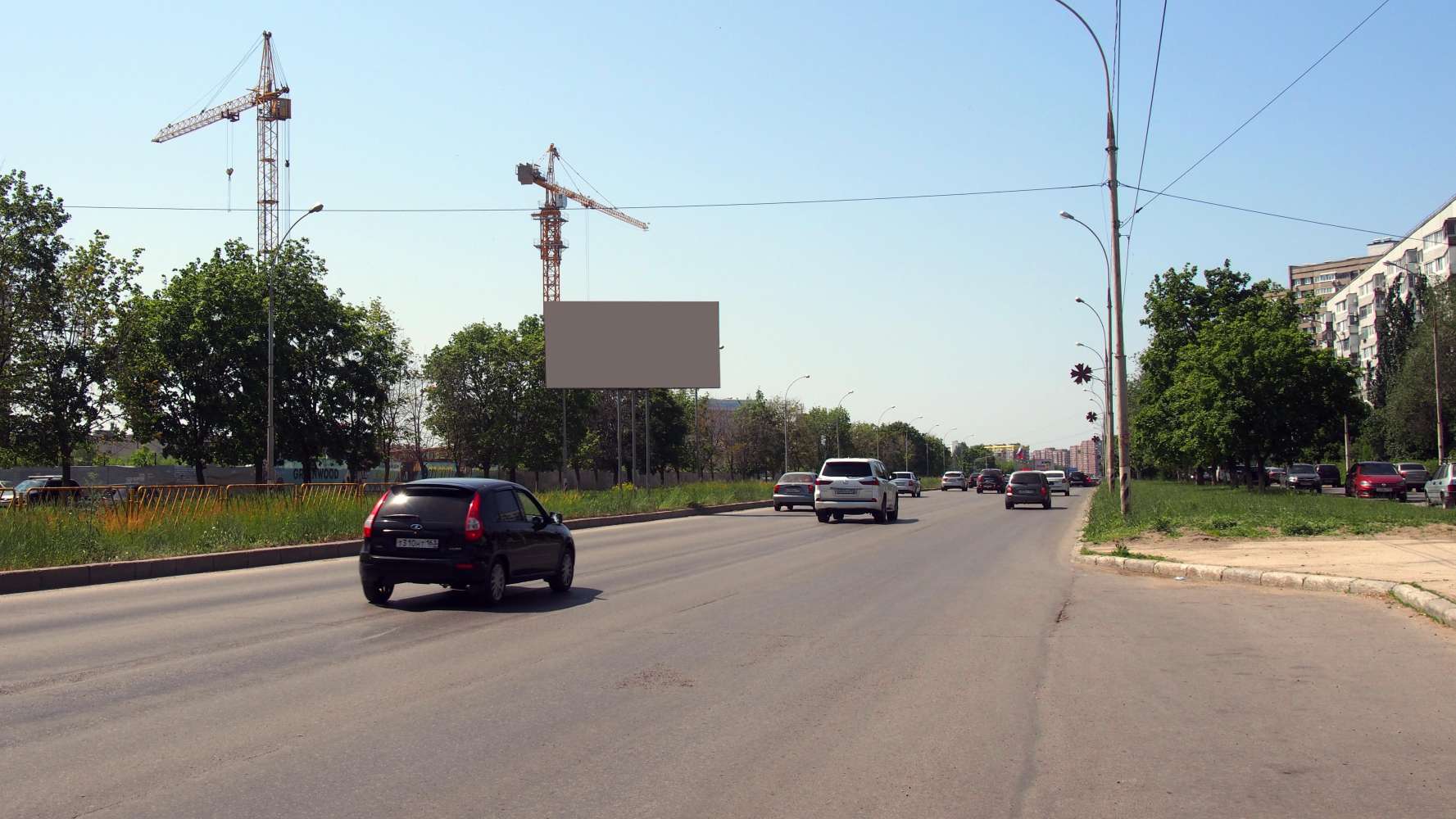 Фотография рекламного носителя, тип: Билборд 3x6, адрес: 40 лет Победы ул., д.80, Тольятти, Самарская область, Россия. Сторона A1 №661896