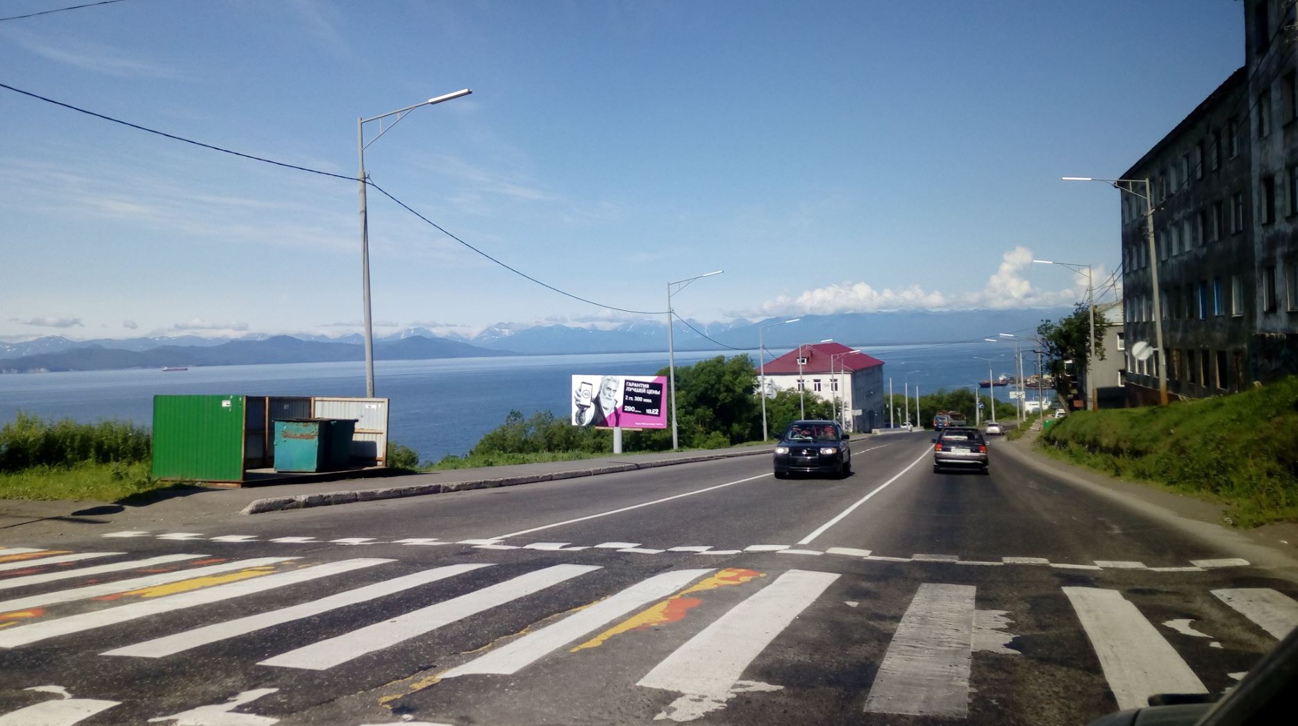 Фотография рекламного носителя, тип: Билборд 3x6, адрес: Красная сопка ул., около 3ТОМ, Петропавловск-Камчатский, Камчатский край, Россия. Сторона Б №1041449