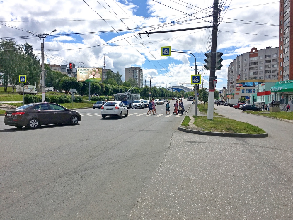 Фотография рекламного носителя, тип: Билборд 3x6, адрес: 50-лет Октября Х Гагарина ул., д.1, Чебоксары, Республика Чувашия, Россия. Сторона B №776734