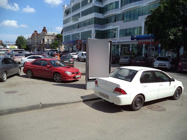 Фотография рекламного носителя, тип: Ситиформат 1.8x1.2, адрес: Гоголя ул., д.69, Краснодар, Краснодарский край, Россия. Сторона Б №492570