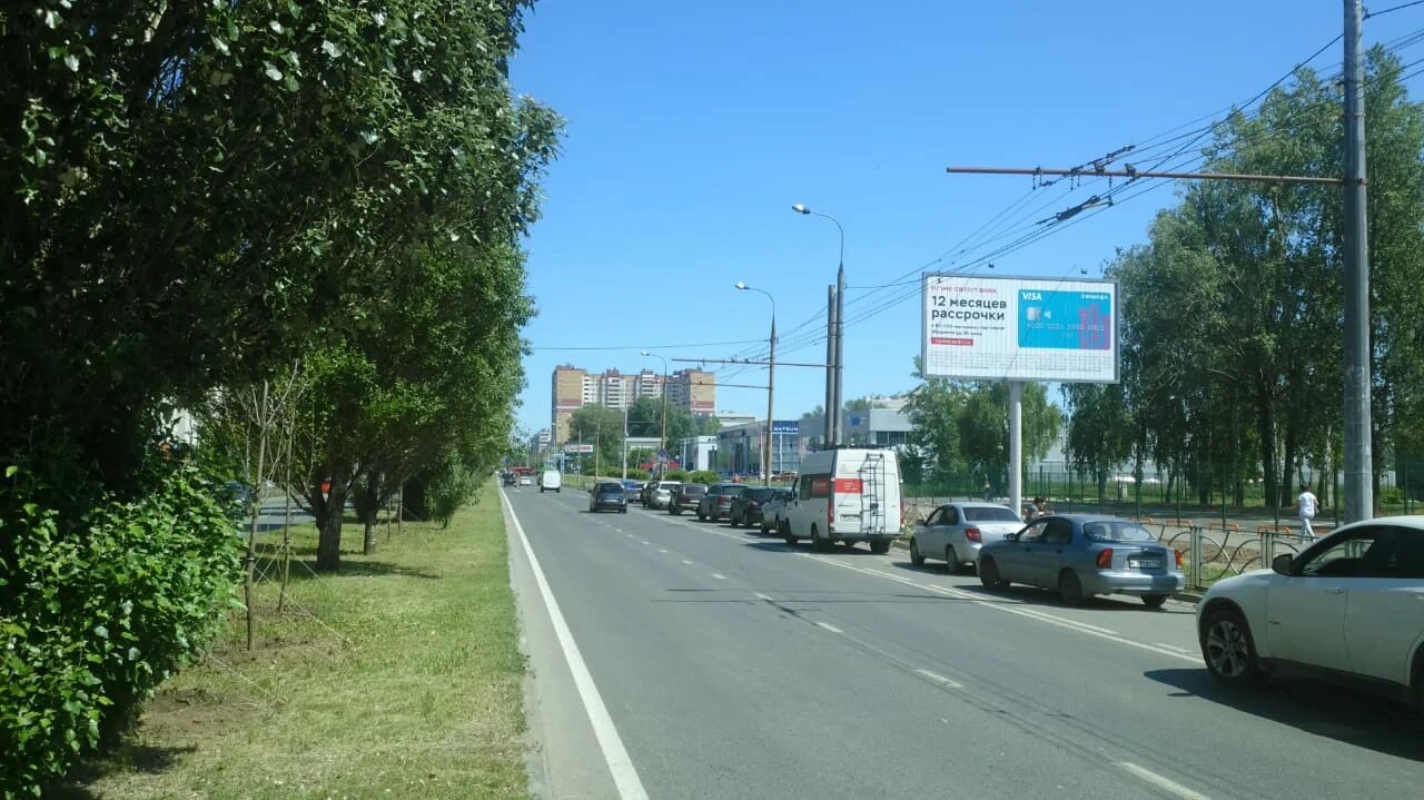 Фотография рекламного носителя, тип: Билборд 3x6, адрес: Маршала Чуйкова ул., Больница №7, Казань, Республика Татарстан, Россия. Сторона A1-A3 №855224