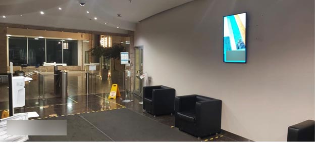 Фотография рекламного носителя, тип: Видеоэкран, адрес: Бизнес-центр «Авилон Плаза», Волгоградский пр-т., д.43, корп.3, Москва, Россия. Сторона/вариант A №975888