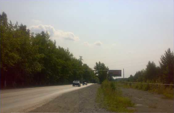 Фотография рекламного носителя, тип: Билборд 3x6, адрес: Промышленная ул., поз.1, Асбест, Свердловская область, Россия. Сторона A №1084851