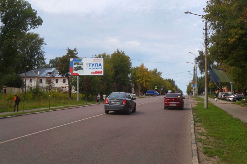Фотография рекламного носителя, тип: Билборд 3x6, адрес: Кутузова ул., д.38, Тула, Тульская область, Россия. Сторона B №805998