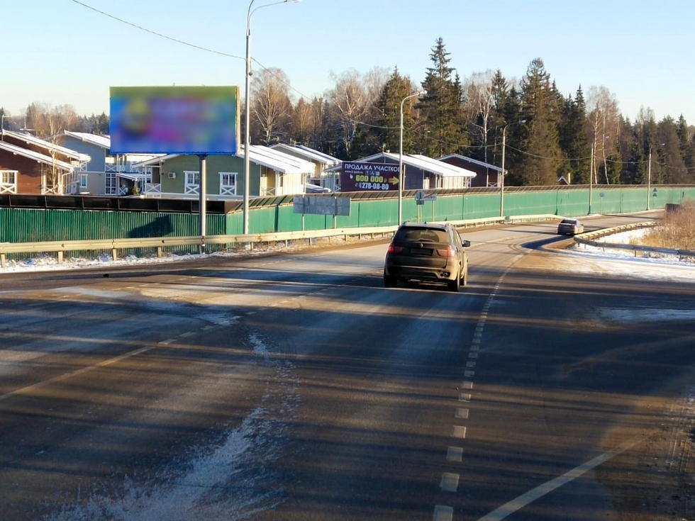 Фотография рекламного носителя, тип: Билборд 3x6, адрес: Пятницкое ш., 20 440м, Солнечногорск, Московская область, Россия. Сторона Б №1014665