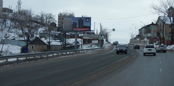 Фотография рекламного носителя, тип: Билборд 3x6, адрес: Всеволода Сибирцева ул., д.125, Владивосток, Приморский край, Россия. Сторона Б1 №747975