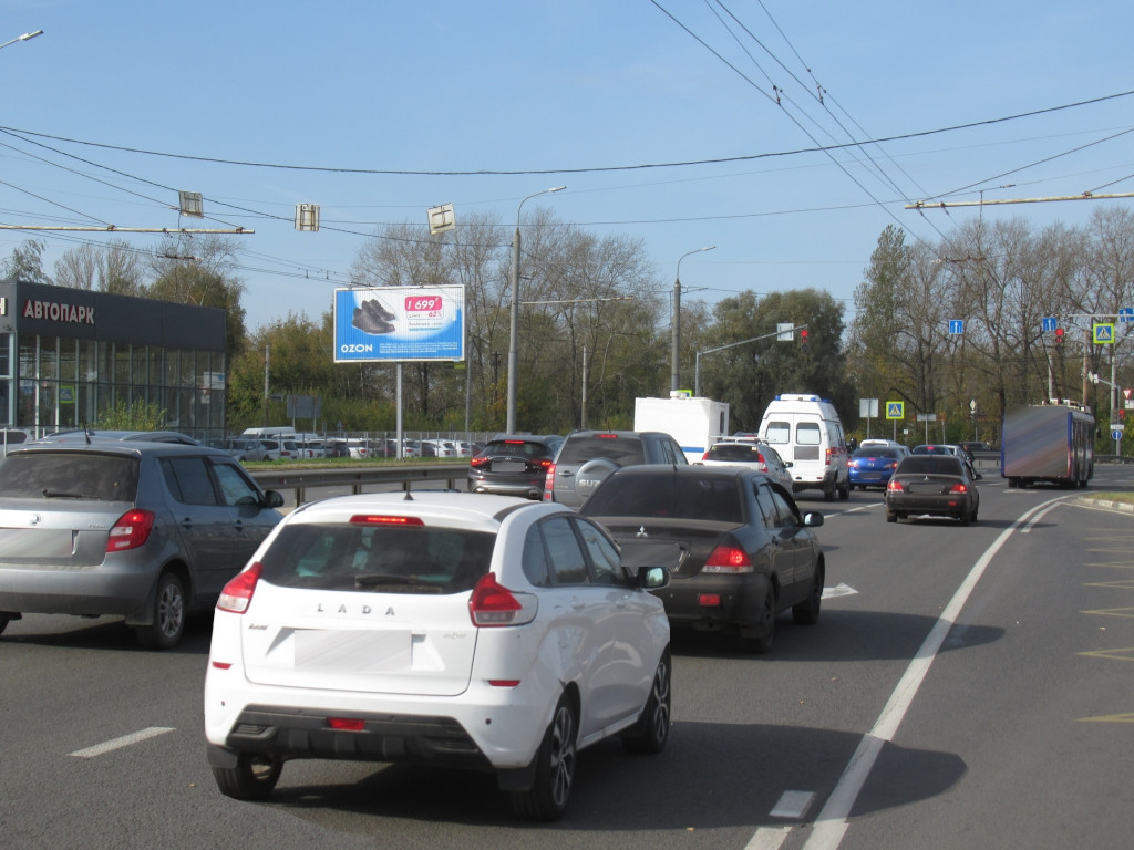 Фотография рекламного носителя, тип: Билборд 3x6, адрес: Полушкина роща ул., д.33, Ярославль, Ярославская область, Россия. Сторона B1-B3 №832734