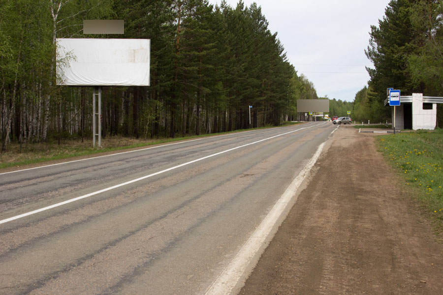 Фотография рекламного носителя, тип: Билборд 3x6, адрес: Байкальский тракт, 27 000м, Иркутск, Иркутская область, Россия. Сторона Б №509330