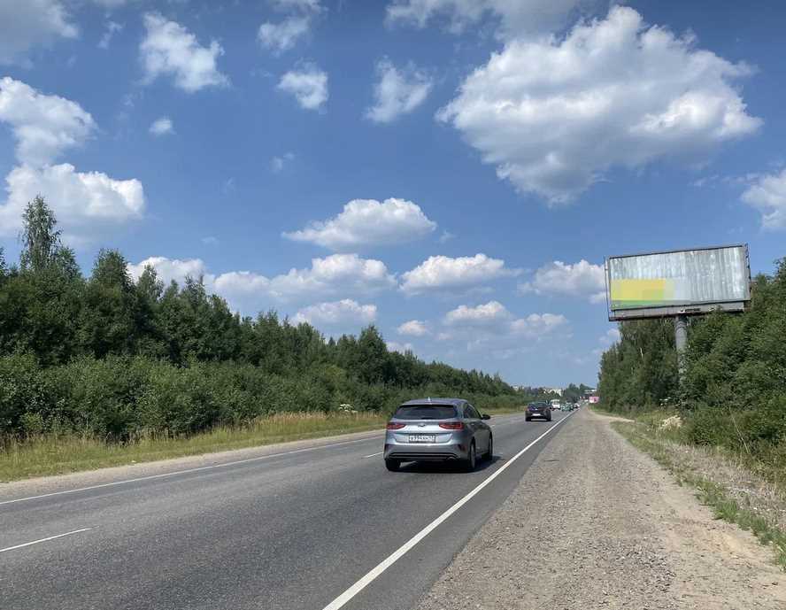 Фотография рекламного носителя, тип: Суперсайт 5x12, адрес: Токсовское ш., 8 120м, Ленинградская область, Россия. Сторона A №1325364