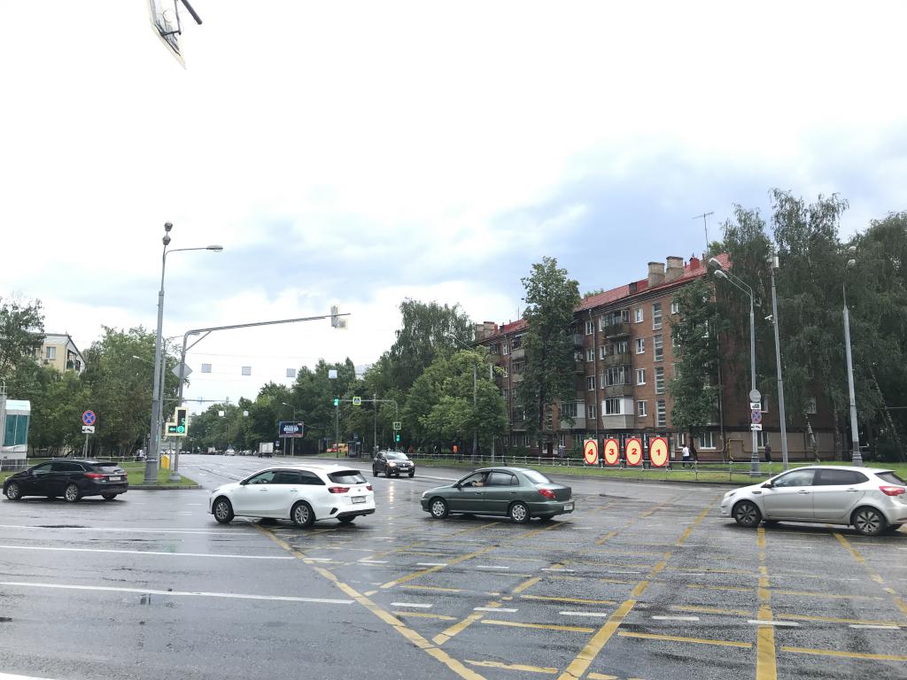 Фотография рекламного носителя, тип: Афиша 1.75x1.8, адрес: Боженко ул., д.16/53-51, угол ул. Молодогвардейская, стенд 3, Москва, Россия. Сторона A1 №999607