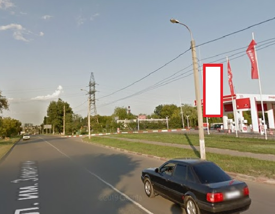 Фотография рекламного носителя, тип: Панель-кронштейн, адрес: Землячки ул., АЗС Лукоил, поз.1, Волгоград, Волгоградская область, Россия. Сторона А №1097233