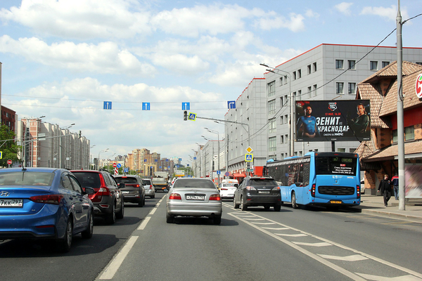 Фотография рекламного носителя, тип: Билборд 3x6, адрес: Нижегородская ул., д.47, Москва, Россия. Сторона А1 №436817