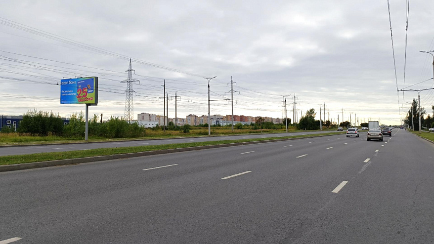 Фотография рекламного носителя, тип: Билборд 3x6, адрес: Тракторостроителей пр-т., д.3, Чебоксары, Республика Чувашия, Россия. Сторона Б №760975