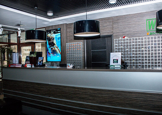 Реклама на экранах в фитнес центрах