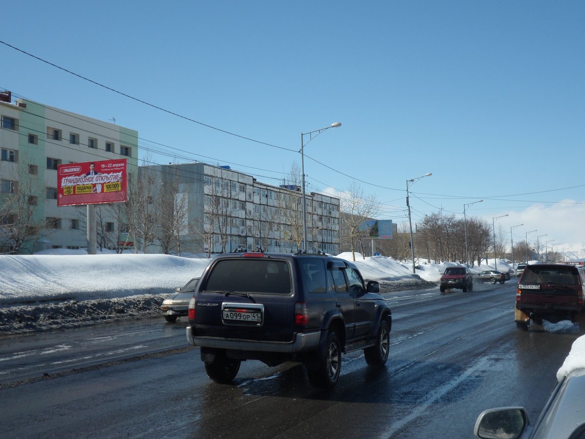 Фотография рекламного носителя, тип: Билборд 3x6, адрес: Победы пр-т., д.47/1, Петропавловск-Камчатский, Камчатский край, Россия. Сторона Б №777434