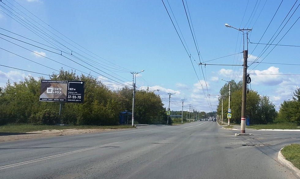 Фотография рекламного носителя, тип: Билборд 3x6, адрес: Лодыгина ул., в р-не насосной станции №1, Саранск, Республика Мордовия, Россия. Сторона Б №1028430