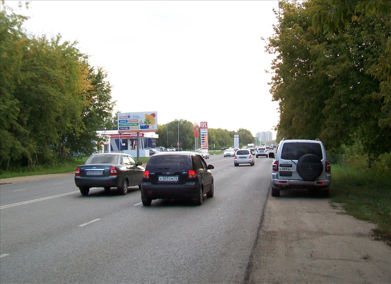 Фотография рекламного носителя, тип: Билборд 3x6, адрес: Косарева ул., д.130А, Саранск, Республика Мордовия, Россия. Сторона Б №596087