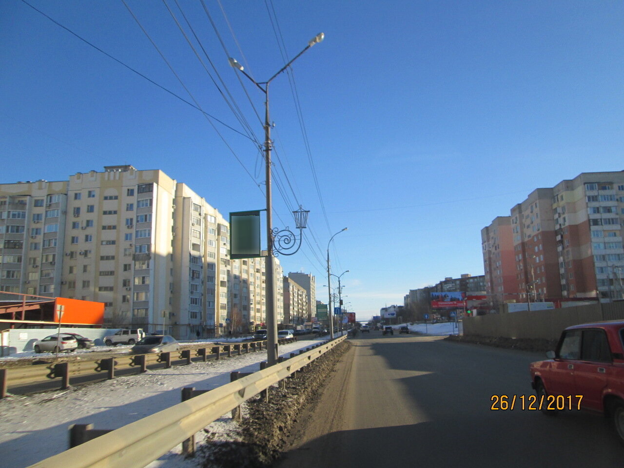 Фотография рекламного носителя, тип: Панель-кронштейн, адрес: Бардина ул., д.106б, поз.1, Саратов, Саратовская область, Россия. Сторона Б №834732