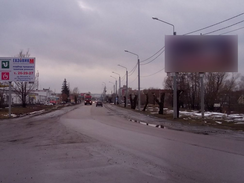 Фотография рекламного носителя, тип: Билборд 3x6, адрес: Чаадаева ул., д.64а, напротив, Пенза, Пензенская область, Россия. Сторона А №571049