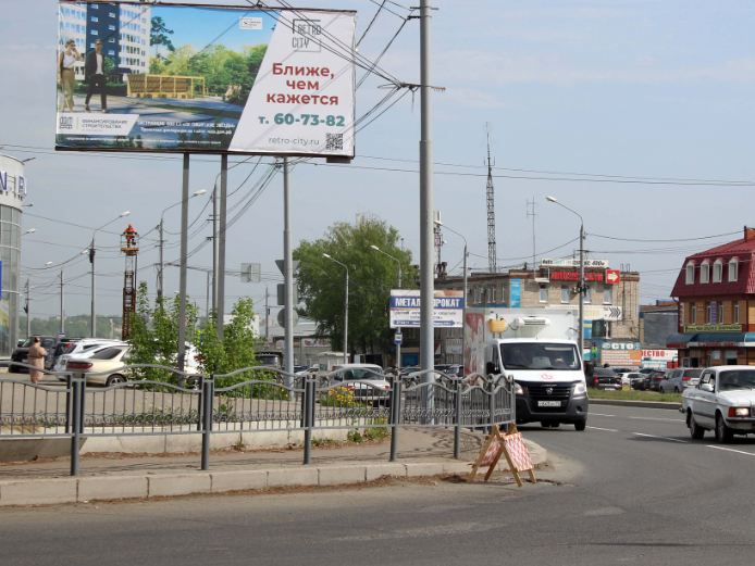 Фотография рекламного носителя, тип: Билборд 3x6, адрес: Фрунзе пр-т., д.238, Томск, Томская область, Россия. Сторона В №296754
