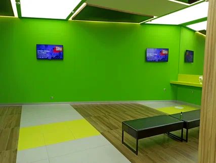 Фотография рекламного носителя, тип: Видеоэкран, адрес: Фитнес-центр «X-Fit Сердце Столицы», Шелепихинская наб., д.34, корп.2, Москва, Россия. Сторона/вариант 8 №980242