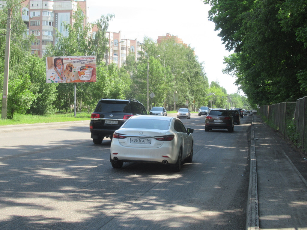 Фотография рекламного носителя, тип: Билборд 3x6, адрес: Ломоносова ул., д.114/5, Воронеж, Воронежская область, Россия. Сторона Б №961225