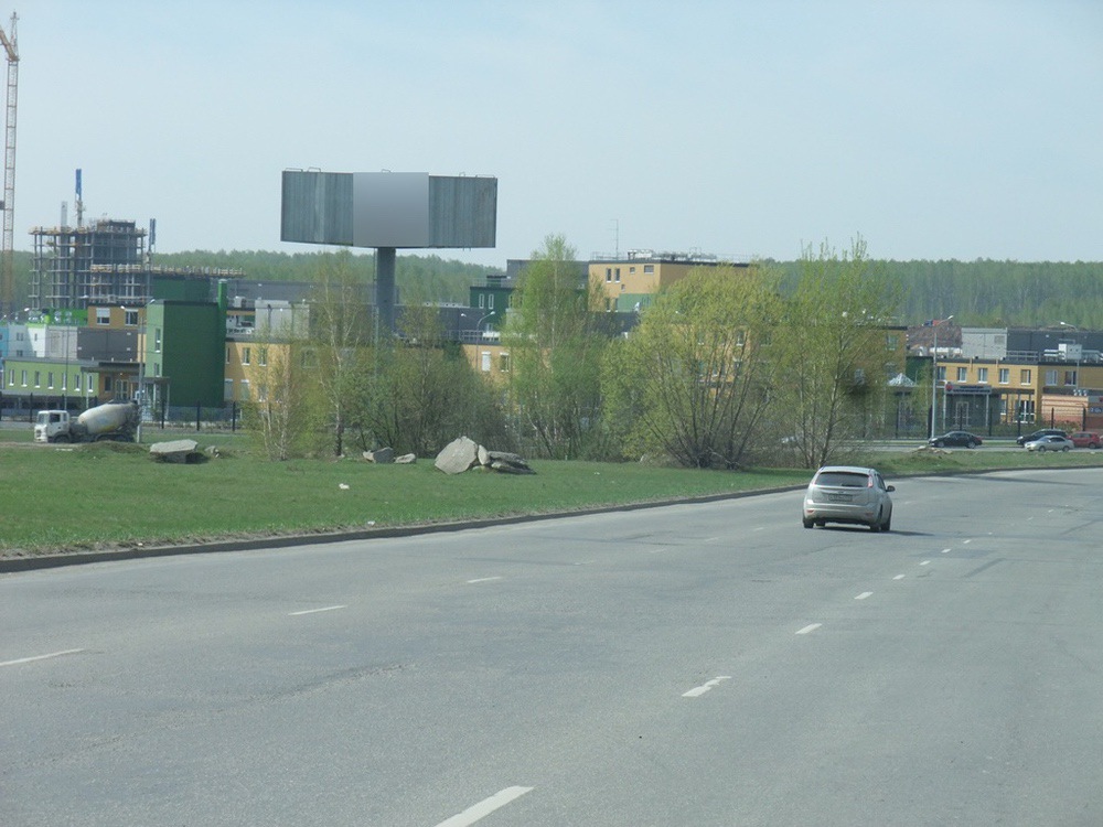 Фотография рекламного носителя, тип: Суперсайт 5x15, адрес: Е.Родионова пр-т. Х Новоградский тракт, Челябинск, Челябинская область, Россия. Сторона В №775347