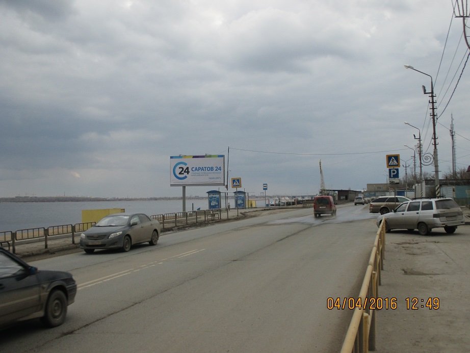 Фотография рекламного носителя, тип: Билборд 3x6, адрес: Б. Затонская ул., пляж, поз.1, Саратов, Саратовская область, Россия. Сторона Б №717664