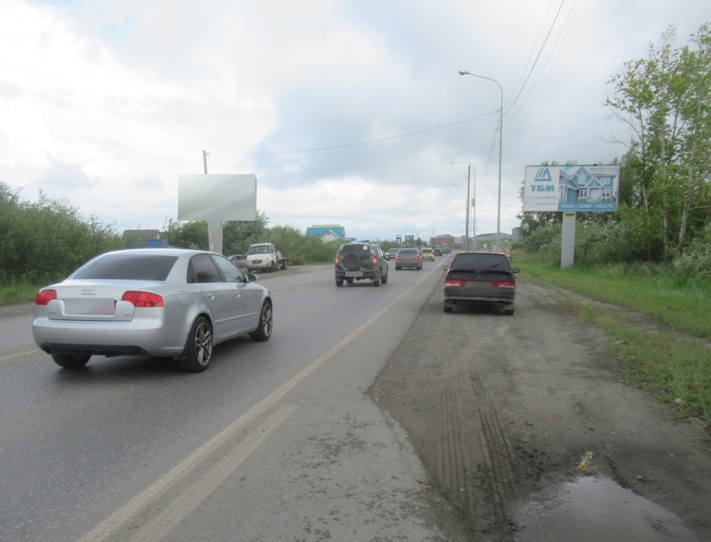 Фотография рекламного носителя, тип: Билборд 3x6, адрес: Щербакова ул., д.180, Тюмень, Тюменская область, Россия. Сторона А №523656