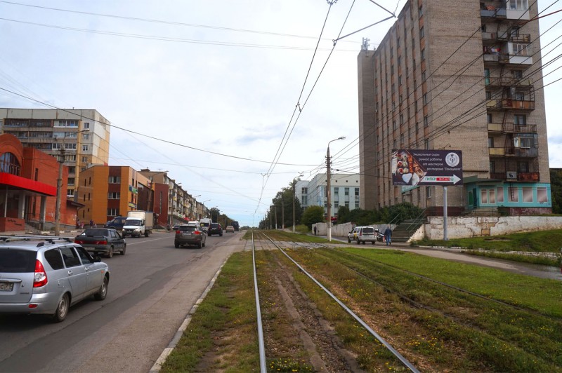 Фотография рекламного носителя, тип: Билборд 3x6, адрес: Металлургов ул., д.87, Тула, Тульская область, Россия. Сторона A №806011